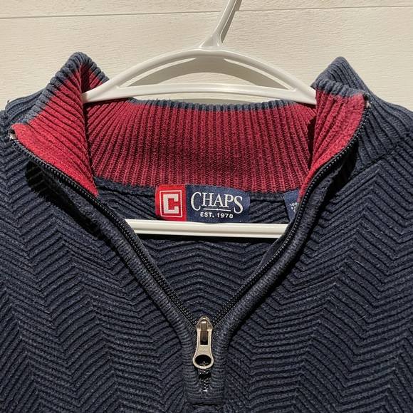 Chaps quarter zip - Picture 3 of 6